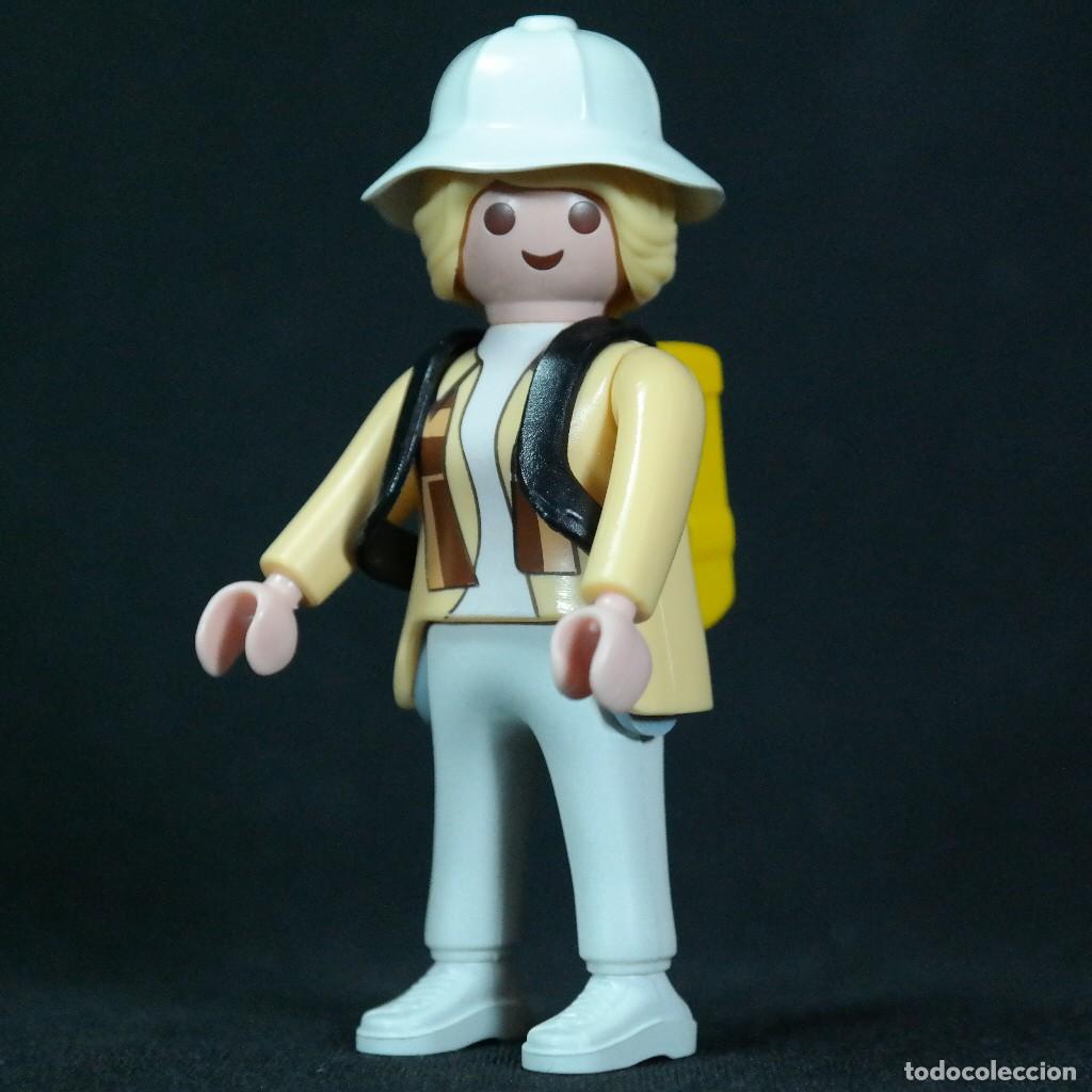 Playmobil: Playmobil mujer con mochila ☼
