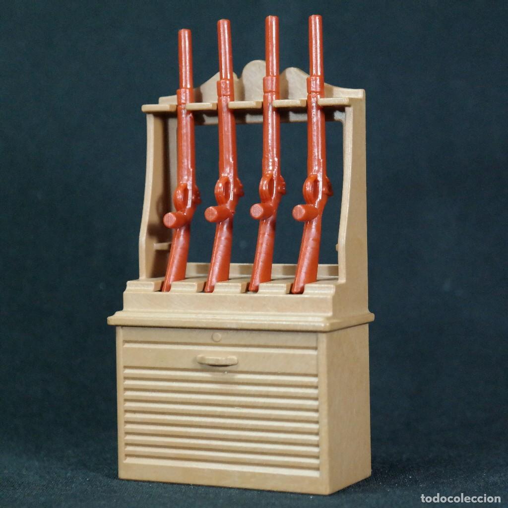 Playmobil: Playmobil armero con rifles ☼