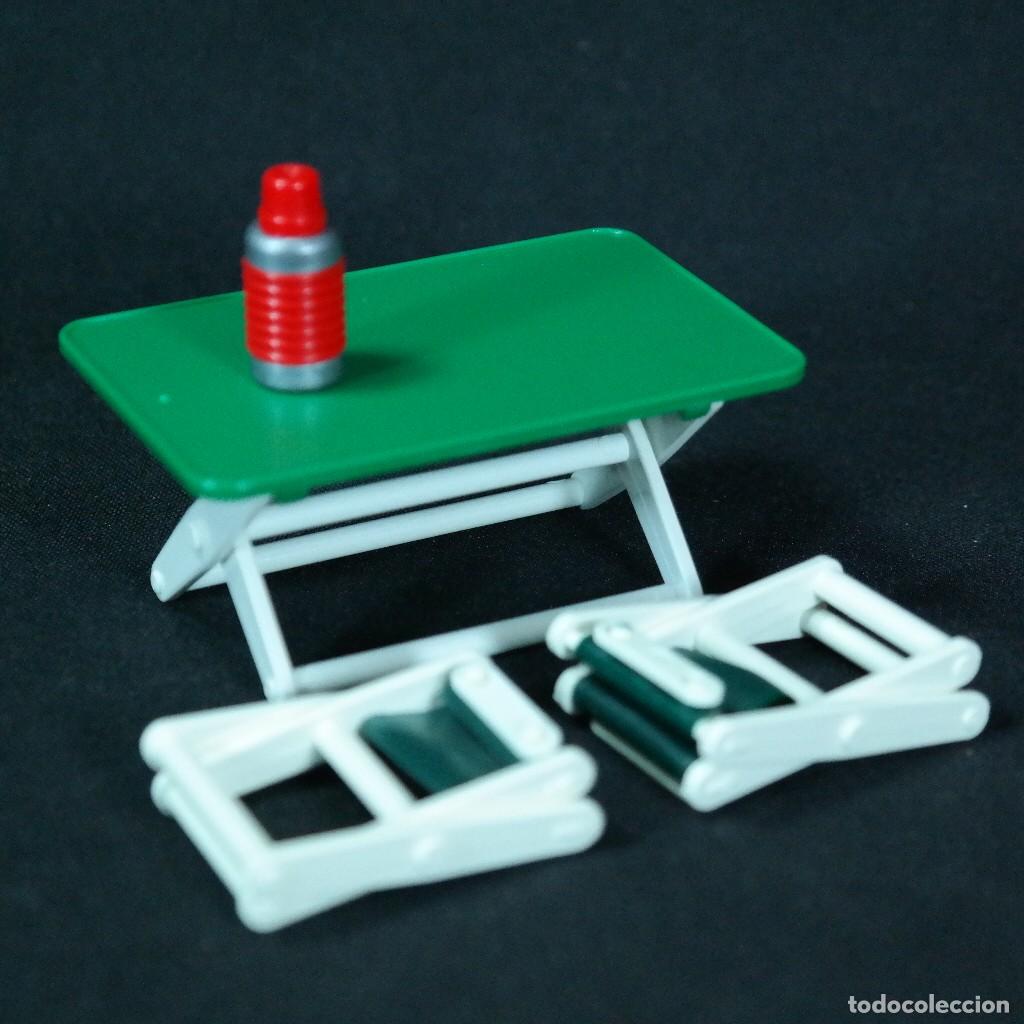 Playmobil: Playmobil mesa de camping con termo y sillas ☼