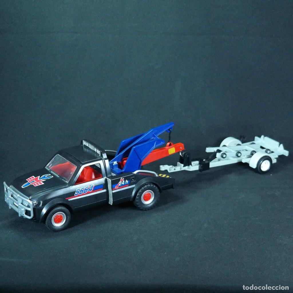 Playmobil: Playmobil camioneta con remolque USADA ☼