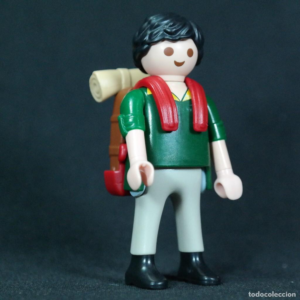 Playmobil: Playmobil hombre con mochila trekking ☼