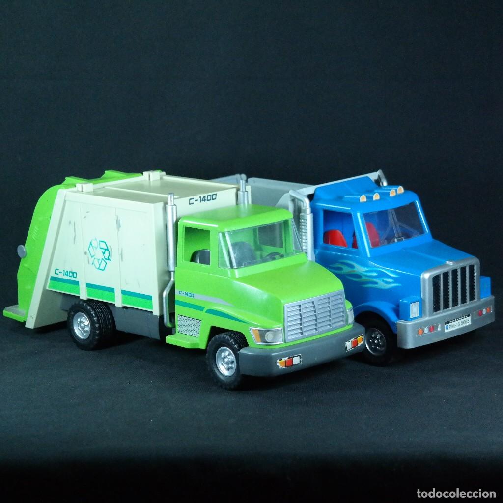 Playmobil: Playmobil dos camiones incompletos USADOS ☼