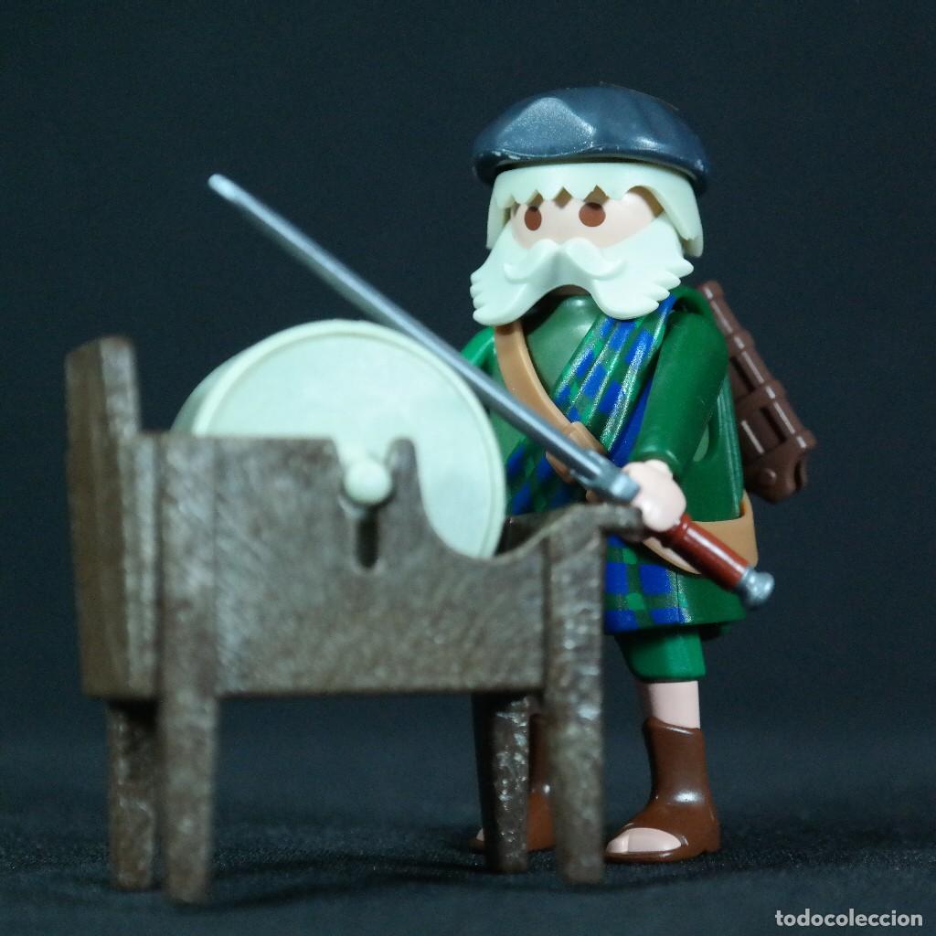 Playmobil: Playmobil escoses con piedra de afilar ☼