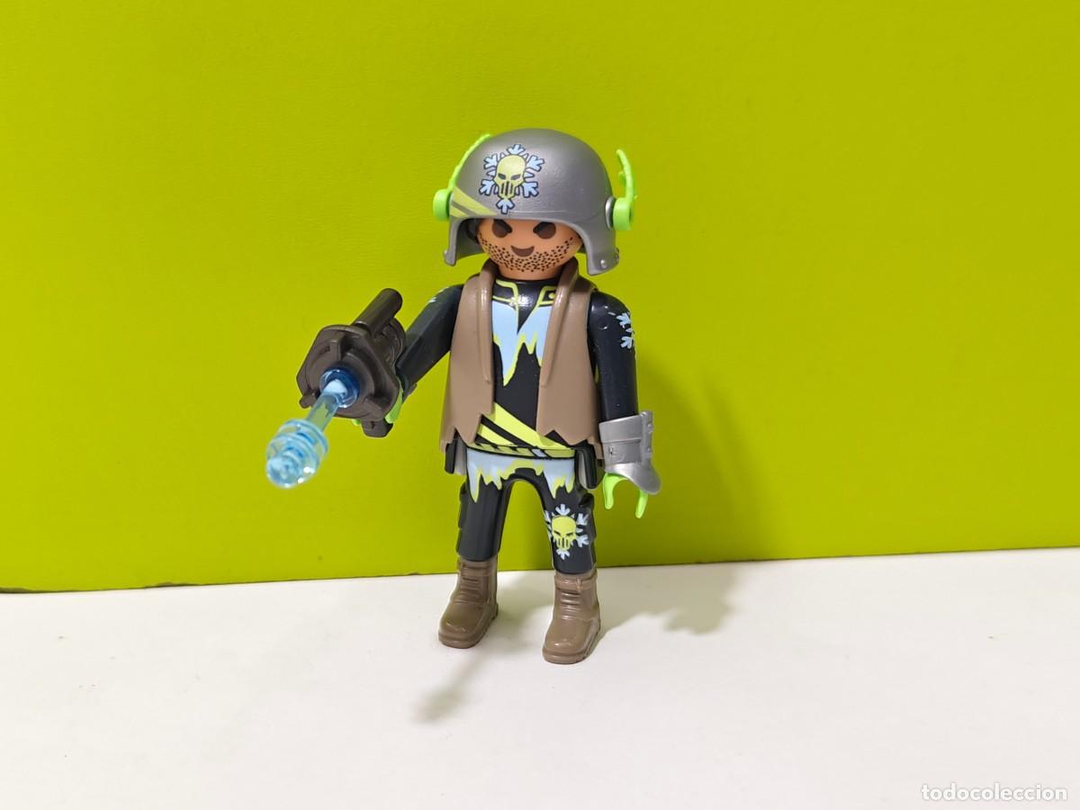 Playmobil: playmobil figura hombre espacio-astronauta, super h&eacute;roe, space, nave espacial, alien&iacute;genas, city...