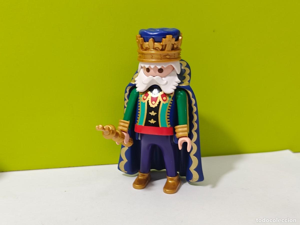 Playmobil: playmobil figura hombre rey medieval, castillo, vikingos, princesas, piratas, torneo, city..