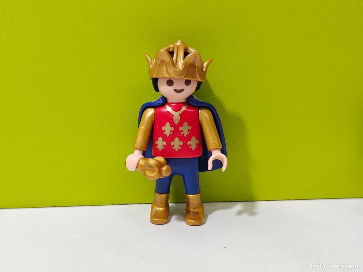 Playmobil: playmobil figura ni&ntilde;o pr&iacute;ncipe-rey medieval, castillo, vikingos, princesas, piratas, torneo, city..