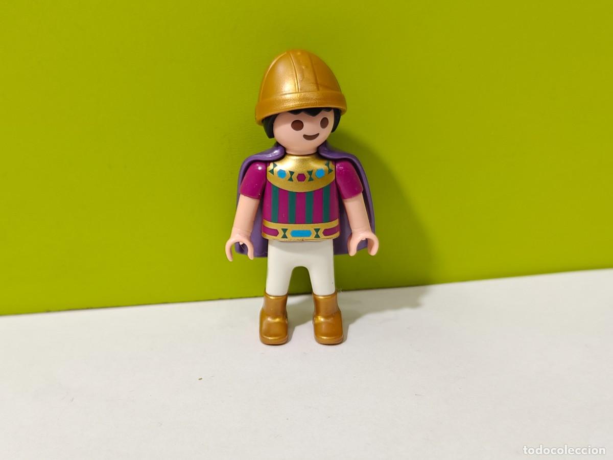 Playmobil: playmobil figura ni&ntilde;o pr&iacute;ncipe-rey medieval, castillo, vikingos, princesas, piratas, torneo, city..