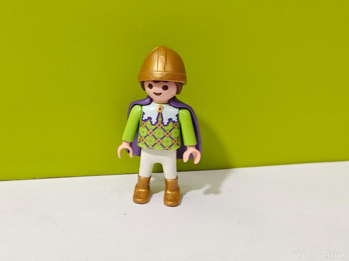Playmobil: playmobil figura ni&ntilde;o pr&iacute;ncipe-rey medieval, castillo, vikingos, princesas, piratas, torneo, city..