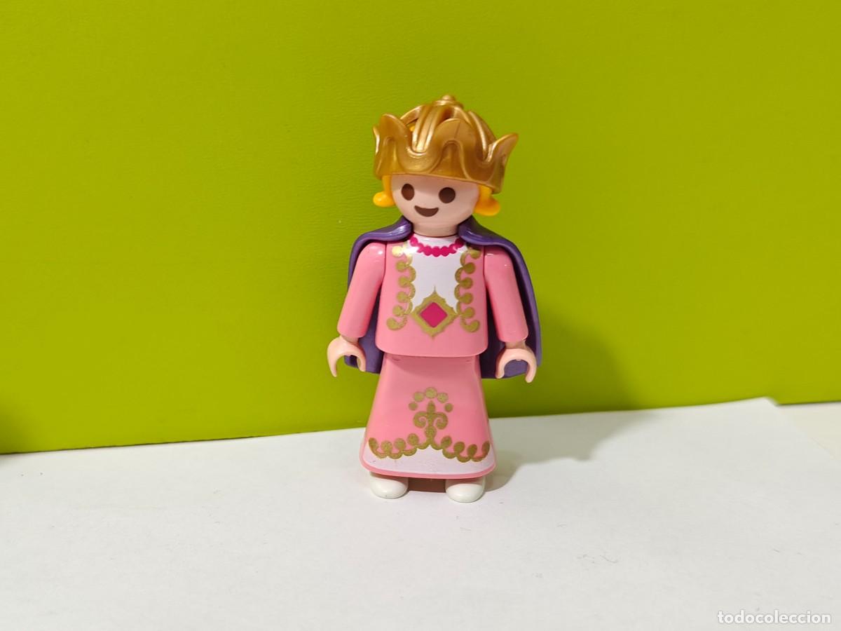 Playmobil: playmobil figura ni&ntilde;o princesa-reina medieval, castillo, vikingos, princesas, piratas, torneo, city.