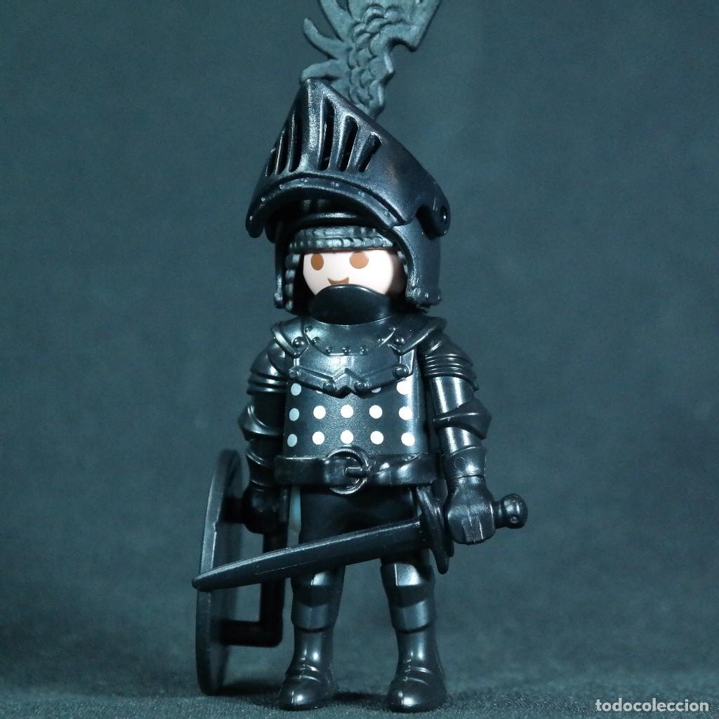 Playmobil: Playmobil caballero negro ☼
