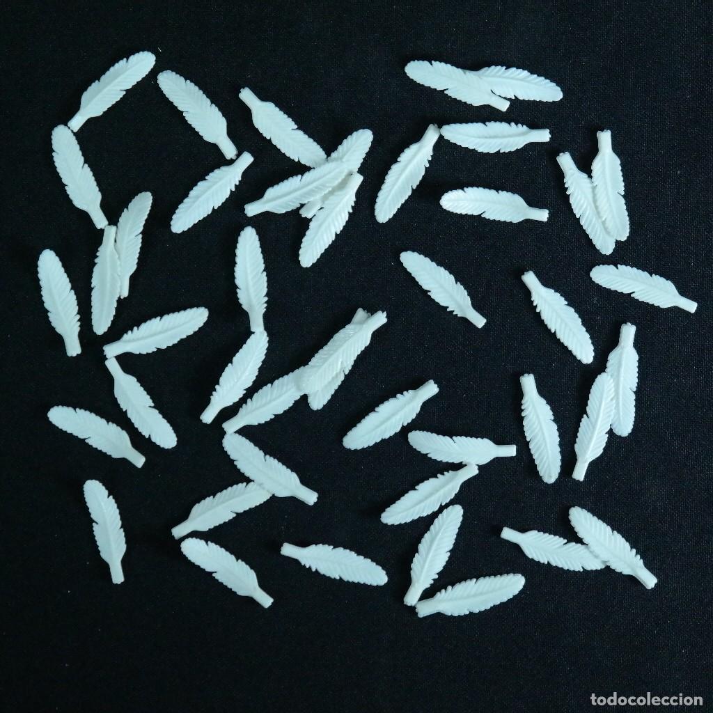 Playmobil: Playmobil plumas totalmente blancas ☼