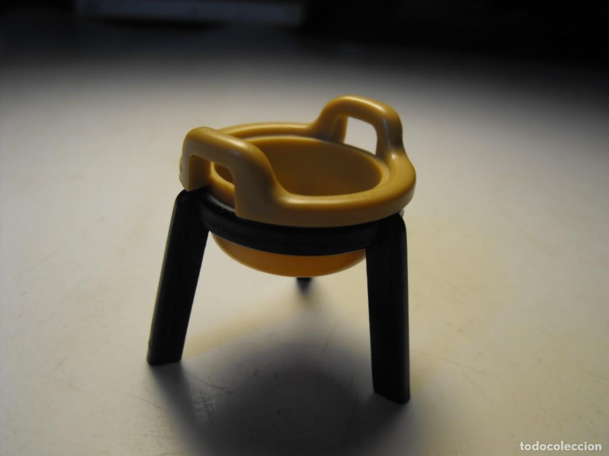 Playmobil: PLAYMOBIL. Cesta con soporte. Oeste. Primera &eacute;poca.