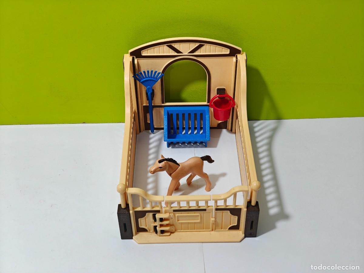 Playmobil: playmobil establo con animal-caballo-potro, medieval, vikingos, granja, piratas, Roma, oeste