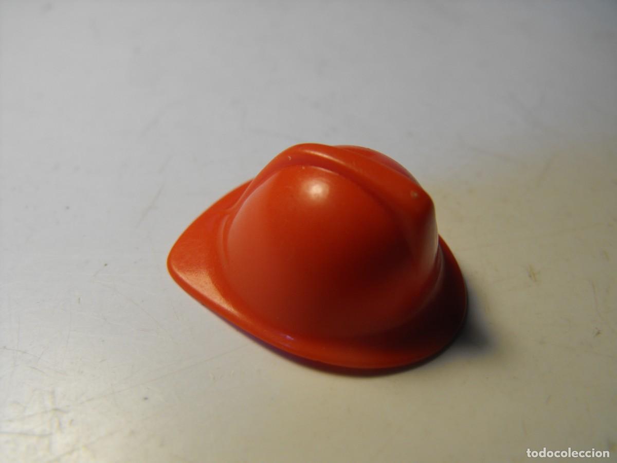 Playmobil: PLAYMOBIL. Casco de bombero. Primera &eacute;poca.