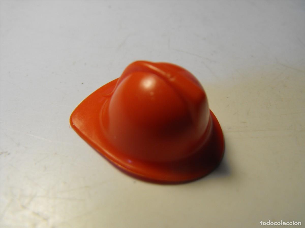 Playmobil: PLAYMOBIL. Casco de bombero. Primera &eacute;poca.