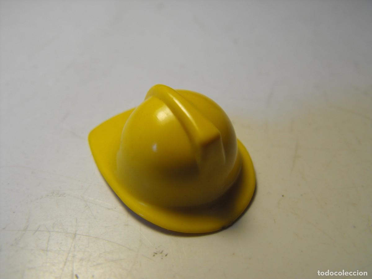 Playmobil: PLAYMOBIL. Casco de bombero. Primera &eacute;poca.