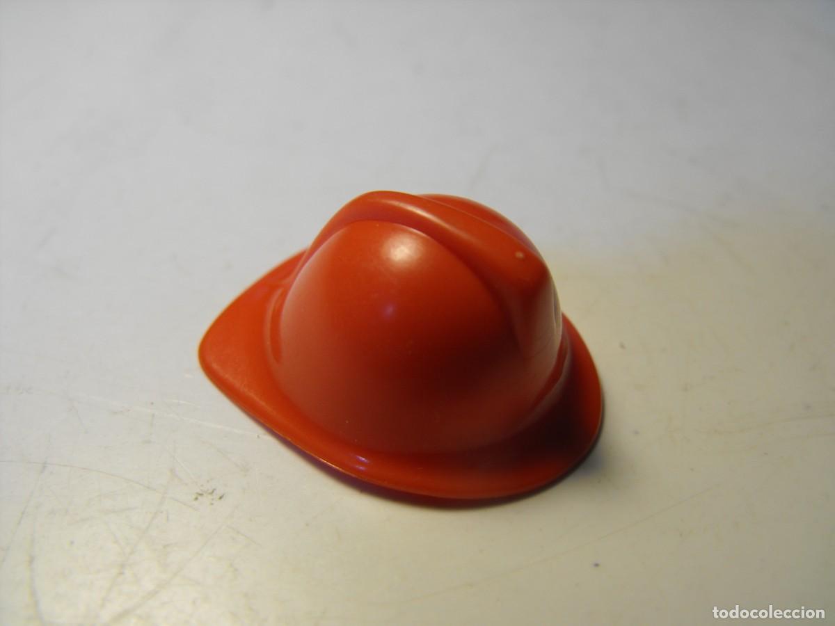 Playmobil: PLAYMOBIL. Casco de bombero. Primera &eacute;poca.