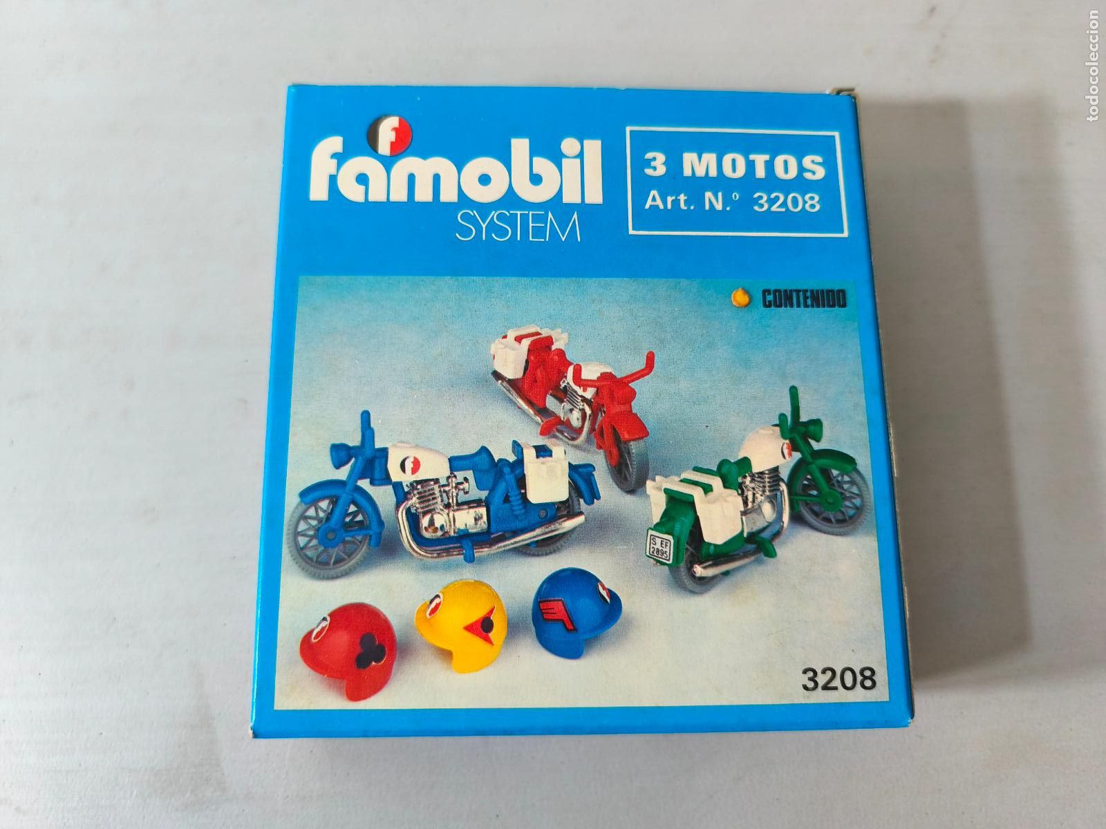 Playmobil: PLAYMOBIL, FAMOBIL COLOR MOTOS REF 3208 EN CAJA. CC