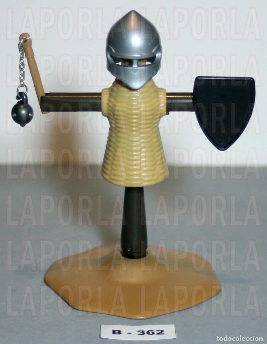 Playmobil: PLAYMOBIL MU&Ntilde;ECO ENTRENAMIENTO MEDIEVAL - CABALLERO SOLDADO TORNEO LUCHA (B-362)