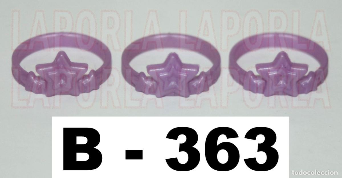 Playmobil: PLAYMOBIL 3 TIARAS MORADAS - CORONA DIADEMA PRINCESA 70247 k5459d (B-363)