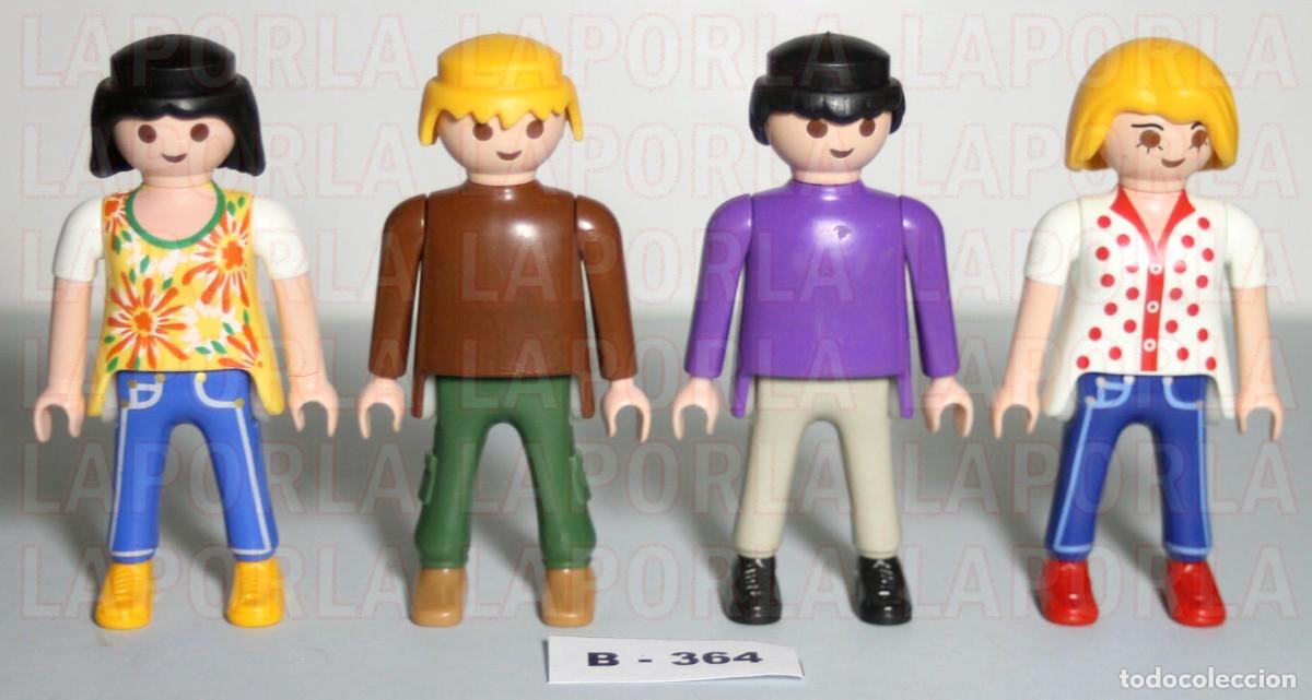 Playmobil: PLAYMOBIL 4 FIGURAS CITY LIFE (B-364)