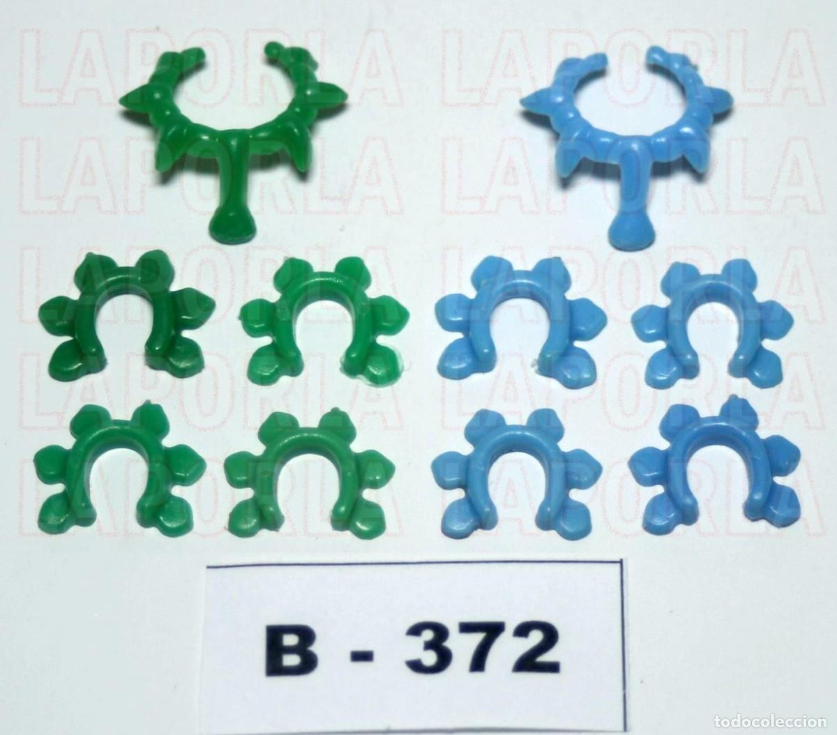 Playmobil: PLAYMOBIL ABALORIOS CL&Aacute;SICOS INDIOS 10 PIEZAS 1&ordf; &Eacute;POCA - COLLAR PULSERA TRIBU OESTE (B-372)