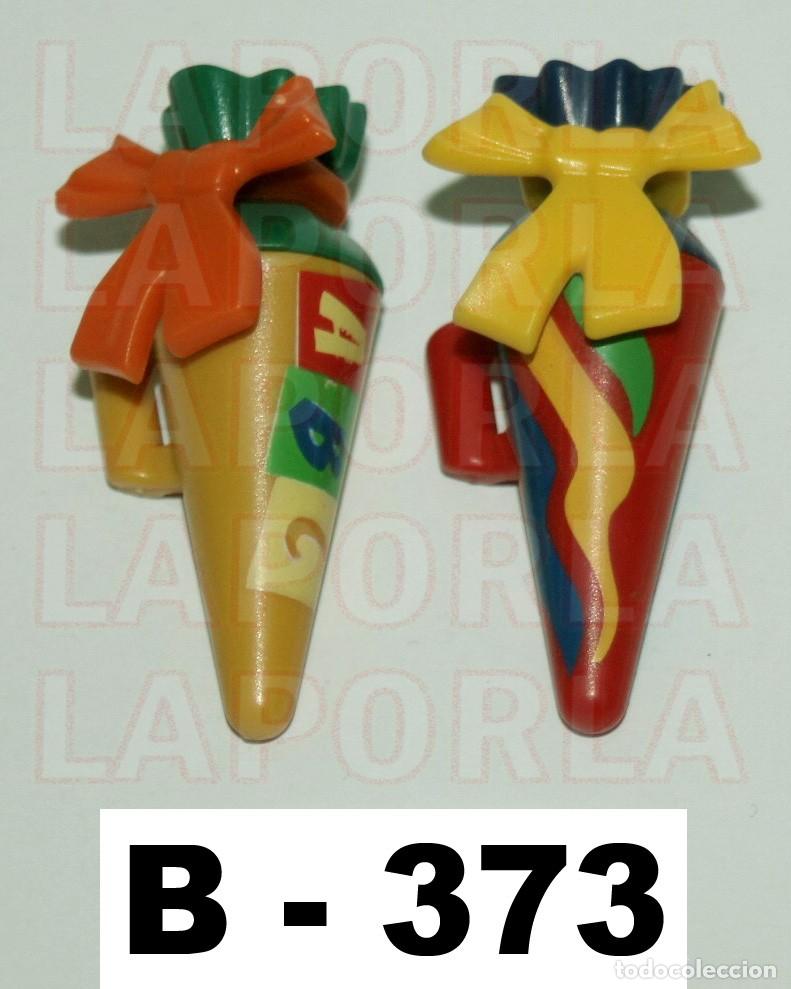 Playmobil: PLAYMOBIL 2 CONOS CHUCHER&Iacute;AS REGALOS - NI&Ntilde;OS NI&Ntilde;AS INFANTIL COLEGIO 4618 4686 5010 5328 7486 (B-373)