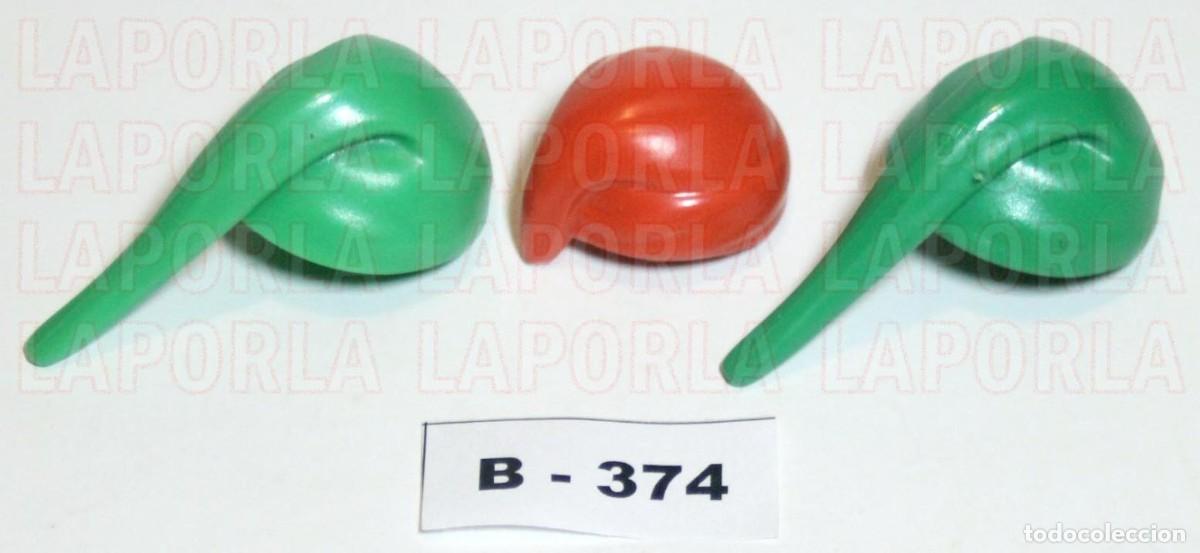 Playmobil: PLAYMOBIL 3 GORROS MEDIEVALES - VASALLO SIERVO CAMPESINO NAVIDAD (B-374)