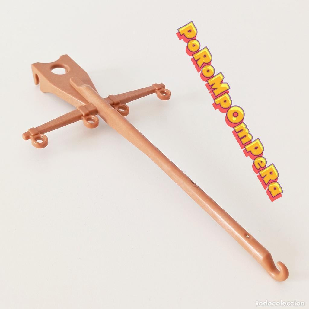Playmobil: PLAYMOBIL ENGANCHE DOBLE DILIGENCIA 3245 3278 3503 3587 3729 4431 TIRO CARRUAJE OESTE CABALLOS CG6A