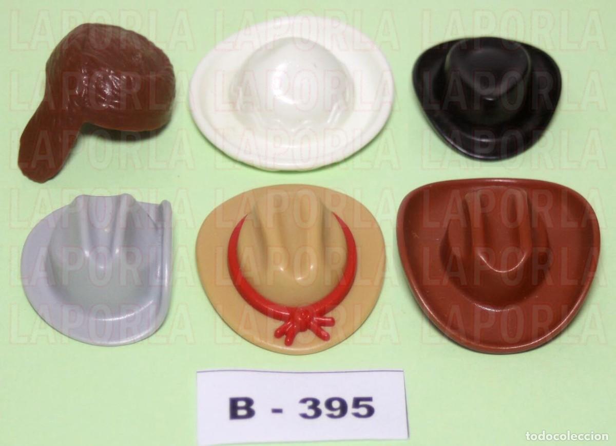 Playmobil: PLAYMOBIL 6 SOMBREROS OESTE - SHERIFF VAQUERO FORAJIDO MEXICANO (B-395)
