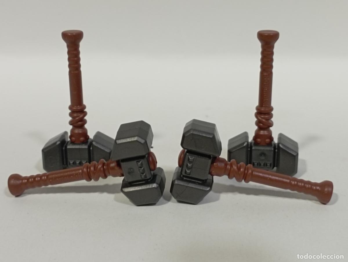 Playmobil: PLAYMOBIL 4 MAZA MEDIEVAL ARMAS