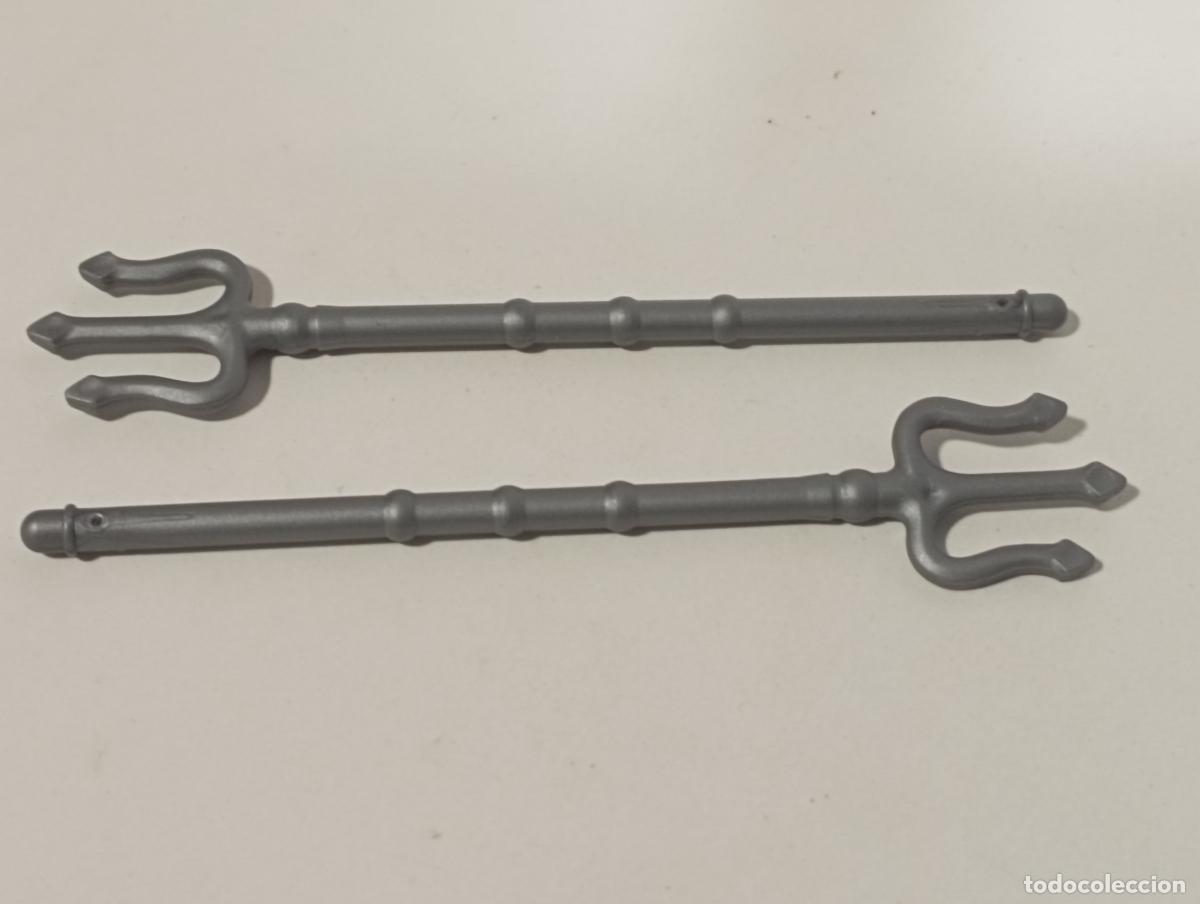 Playmobil: PLAYMOBIL 2 TRIDENTE GLADIADOR ROMANOS ARMAS