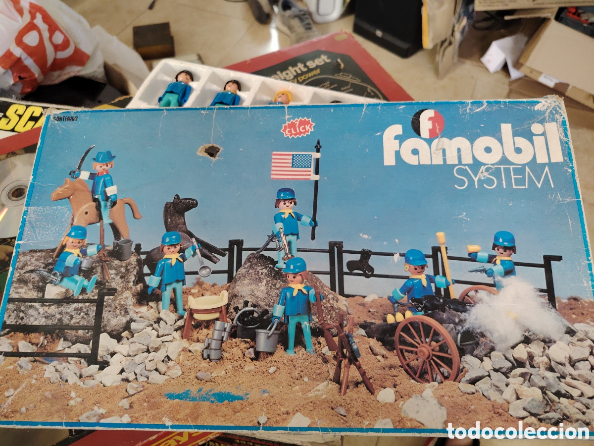 Playmobil: Caja Playmobil soldados federales ref 3408