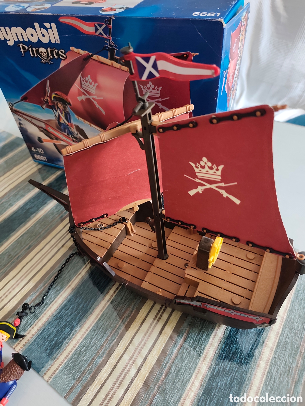 Playmobil: Playmobil barco soldados ingleses 6681