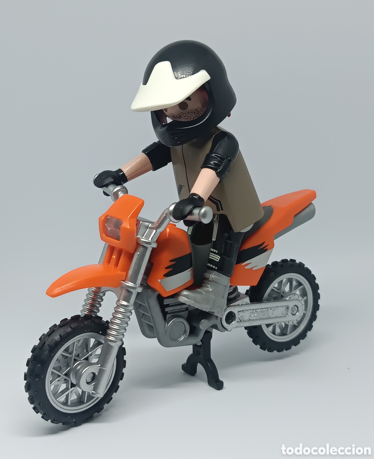 Playmobil: Playmobil Moto Cross Naranja