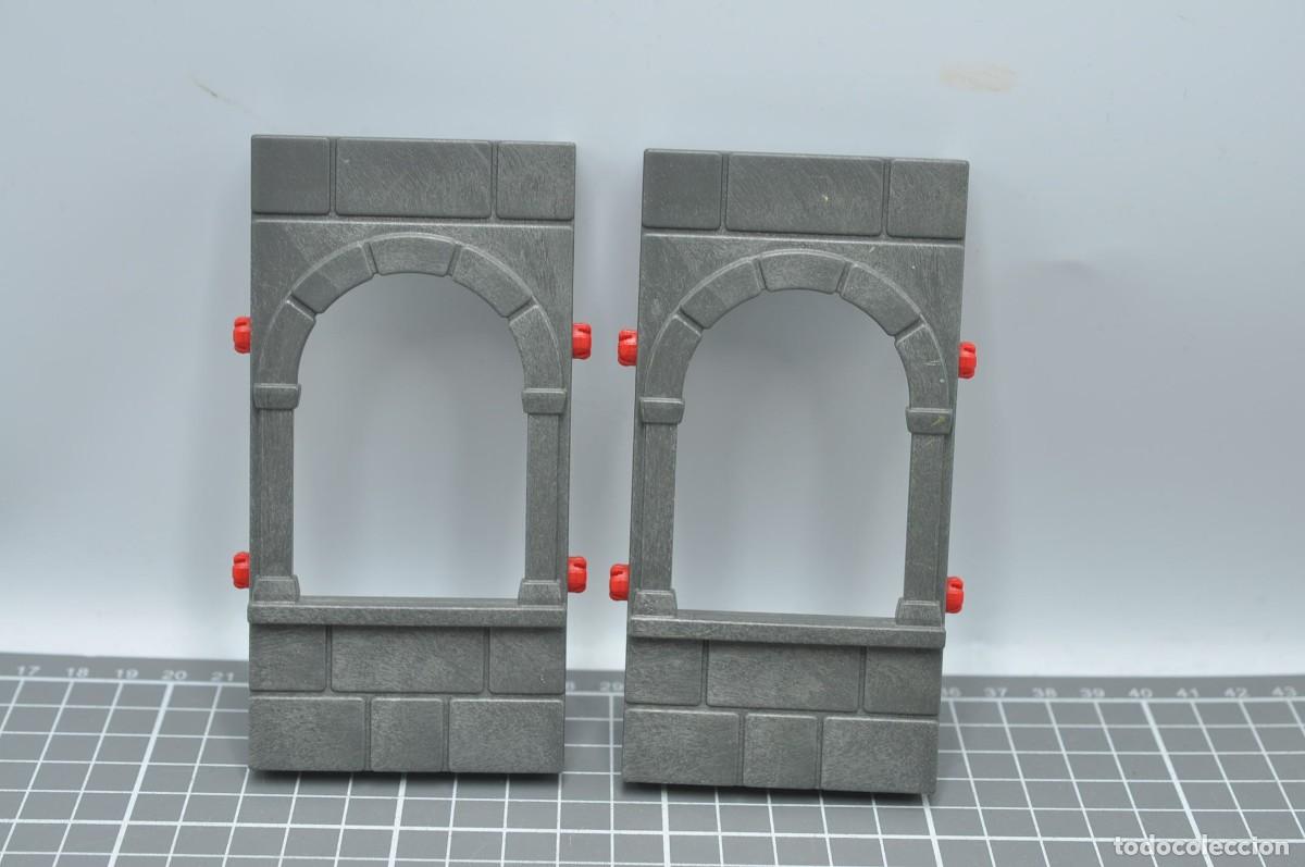 Playmobil: wsk063 Playmobil, 2 ventanas castillo negro dragon 3269