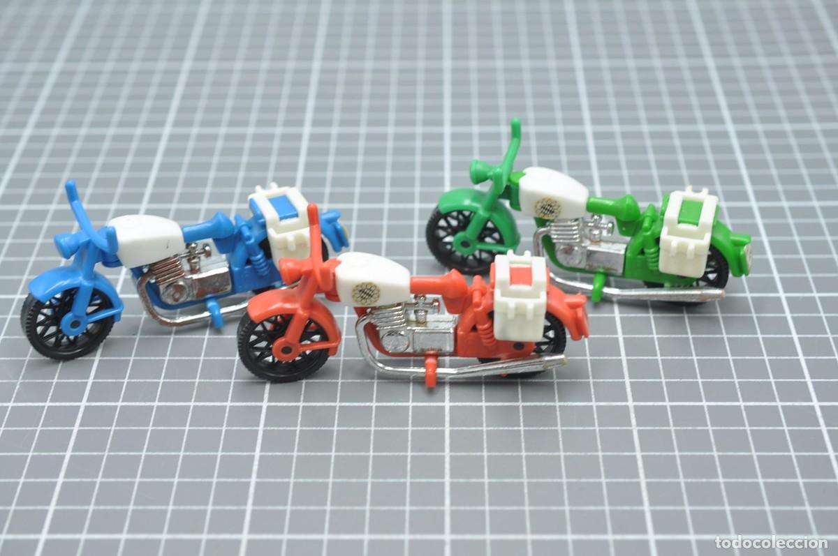 Playmobil: wsk064 Playmobil, 3 motos antiguas
