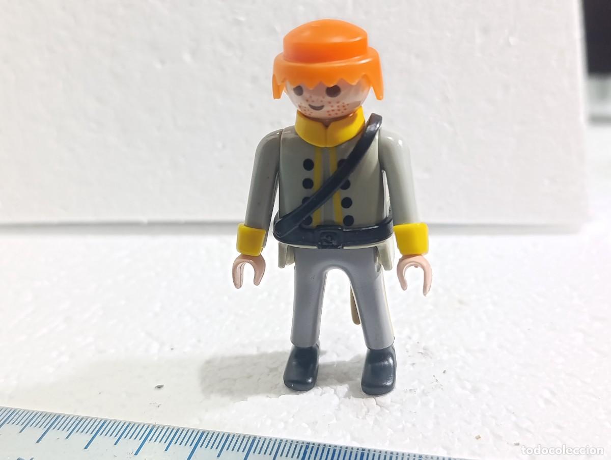Playmobil: MU&Ntilde;ECO - ESCOPETA - ARMA - SOMBRERO - CASCO - PLAYMOBIL - FIGURA - ANIMAL -