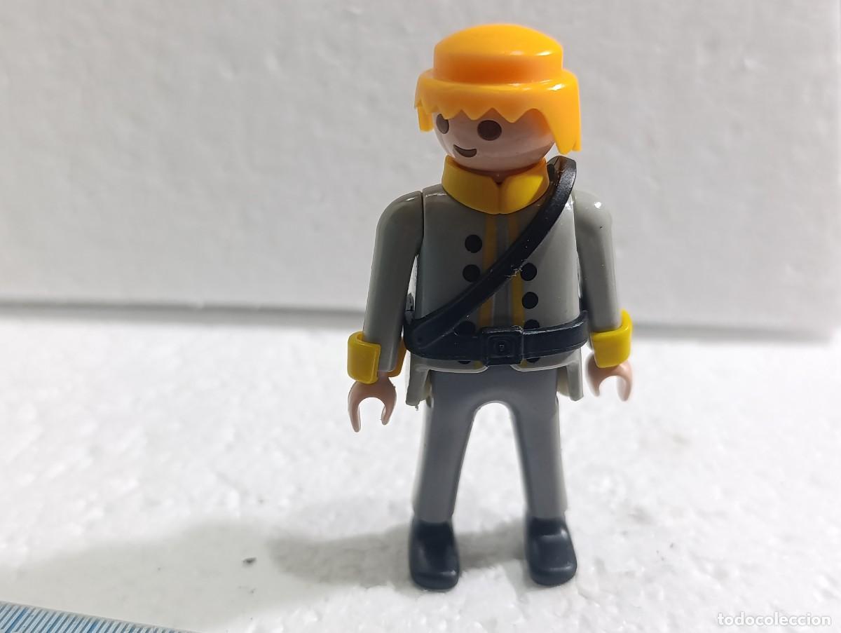 Playmobil: MU&Ntilde;ECO - ESCOPETA - ARMA - SOMBRERO - CASCO - PLAYMOBIL - FIGURA - ANIMAL -