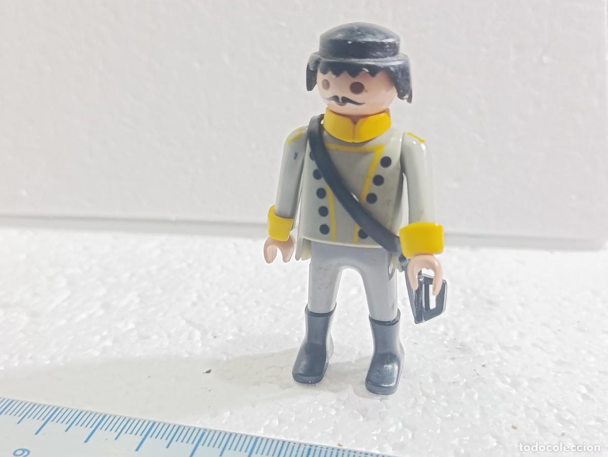 Playmobil: MU&Ntilde;ECO - ESCOPETA - ARMA - SOMBRERO - CASCO - PLAYMOBIL - FIGURA - ANIMAL -