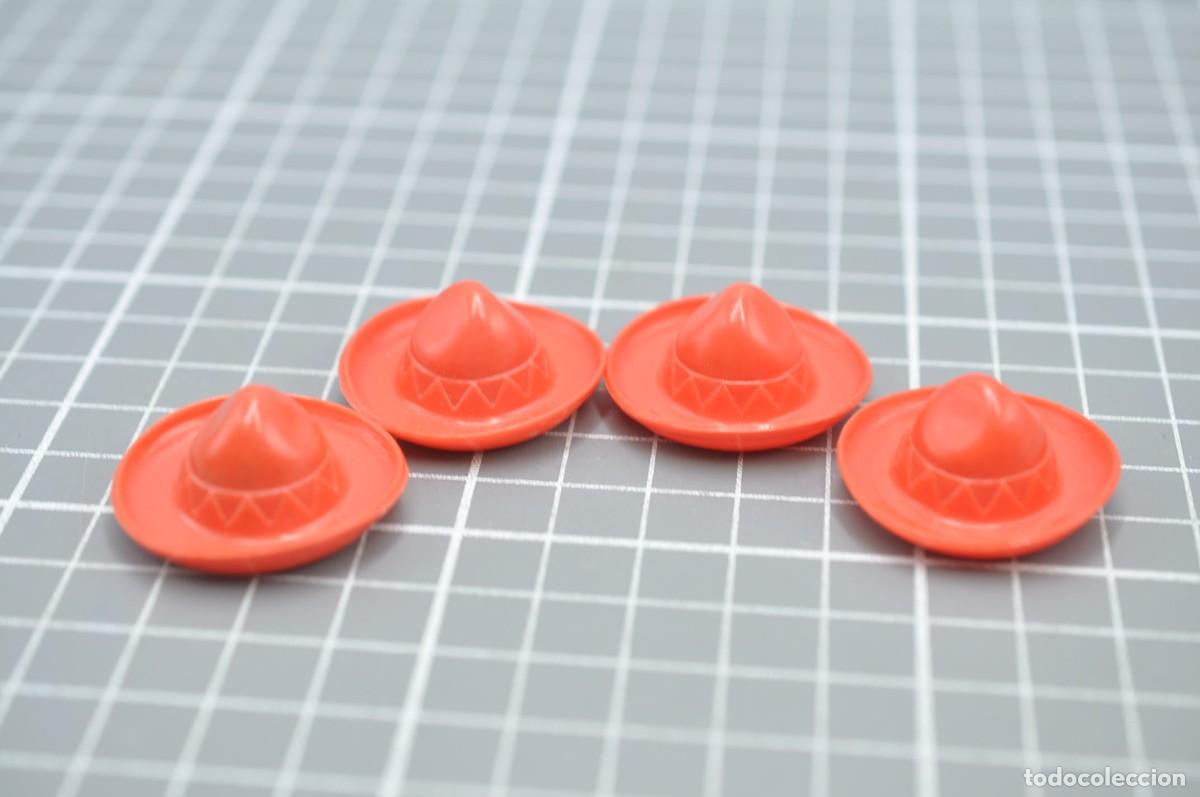 Playmobil: wsk064 Playmobil, 4 sombreros oeste