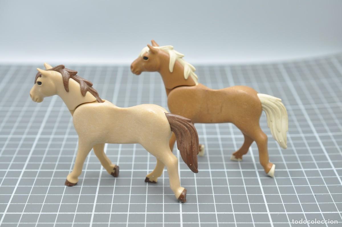 Playmobil: wsk064 Playmobil, 2 caballos