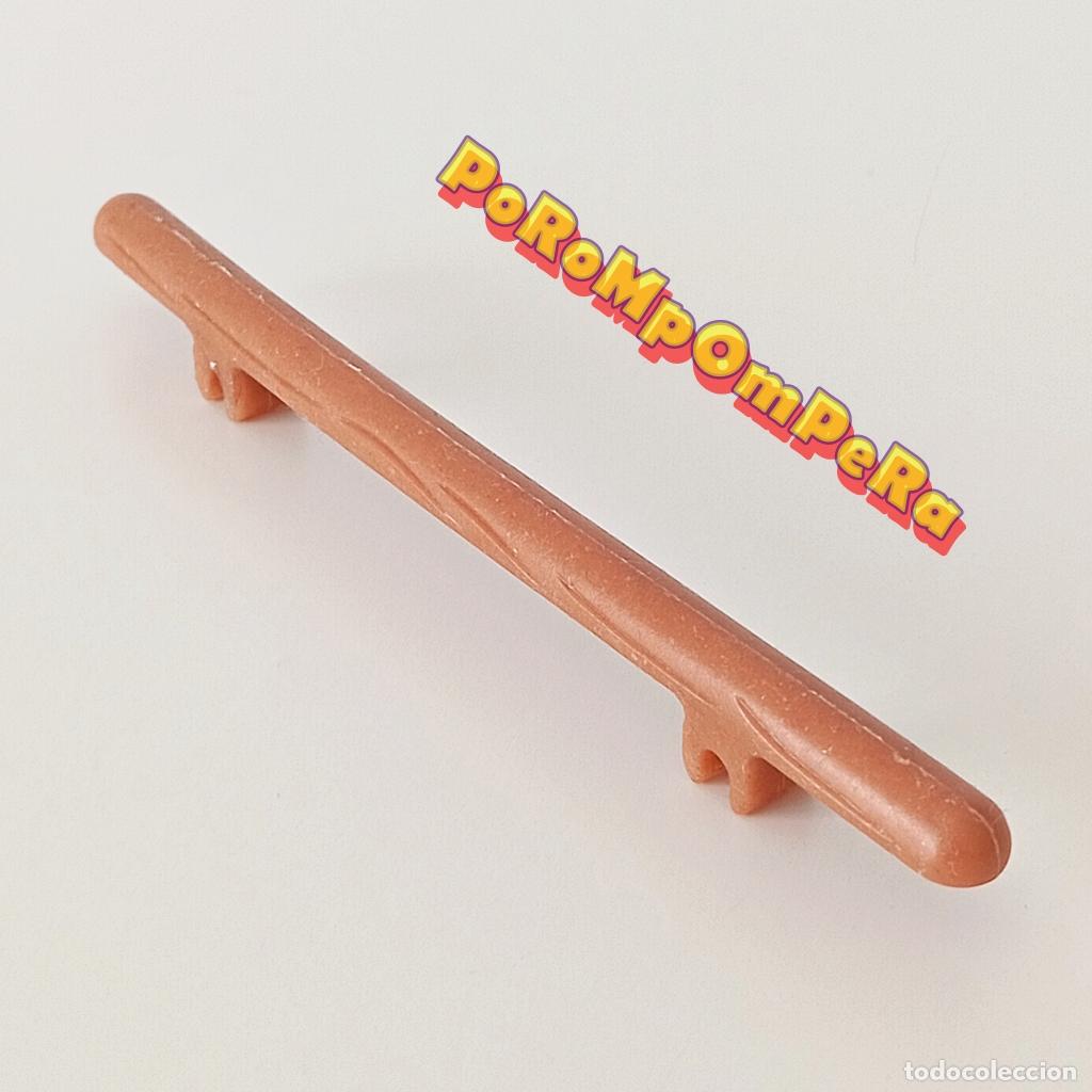 Playmobil: PLAYMOBIL ENGANCHE MADERA FUERTE 3419 3420 3773 3806 LE&Ntilde;O CONECTOR FORT TRONCO Z&Oacute;CALO RODAPIE CG6B