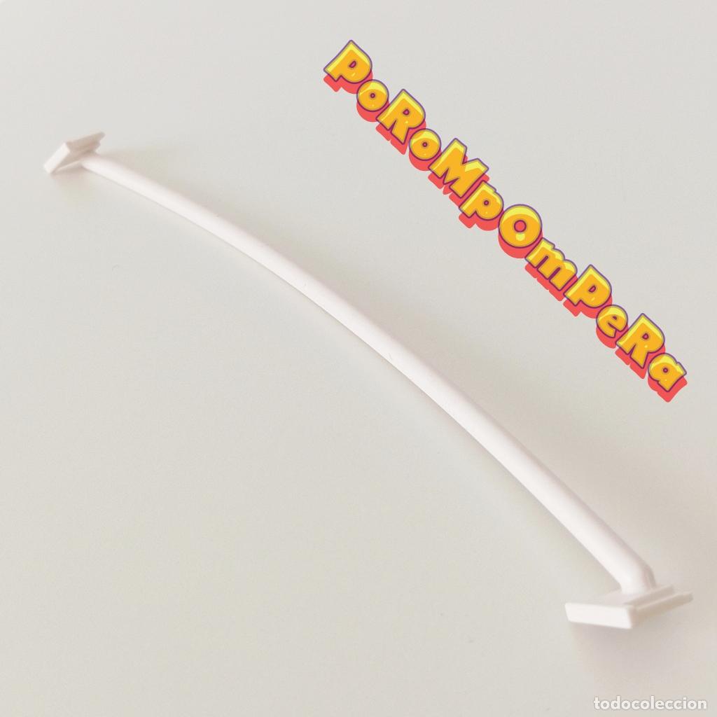 Playmobil: PLAYMOBIL CABLE BLANCO SOPORTE GR&Uacute;A PUERTO 5254 BARRA MUELLE CG6B