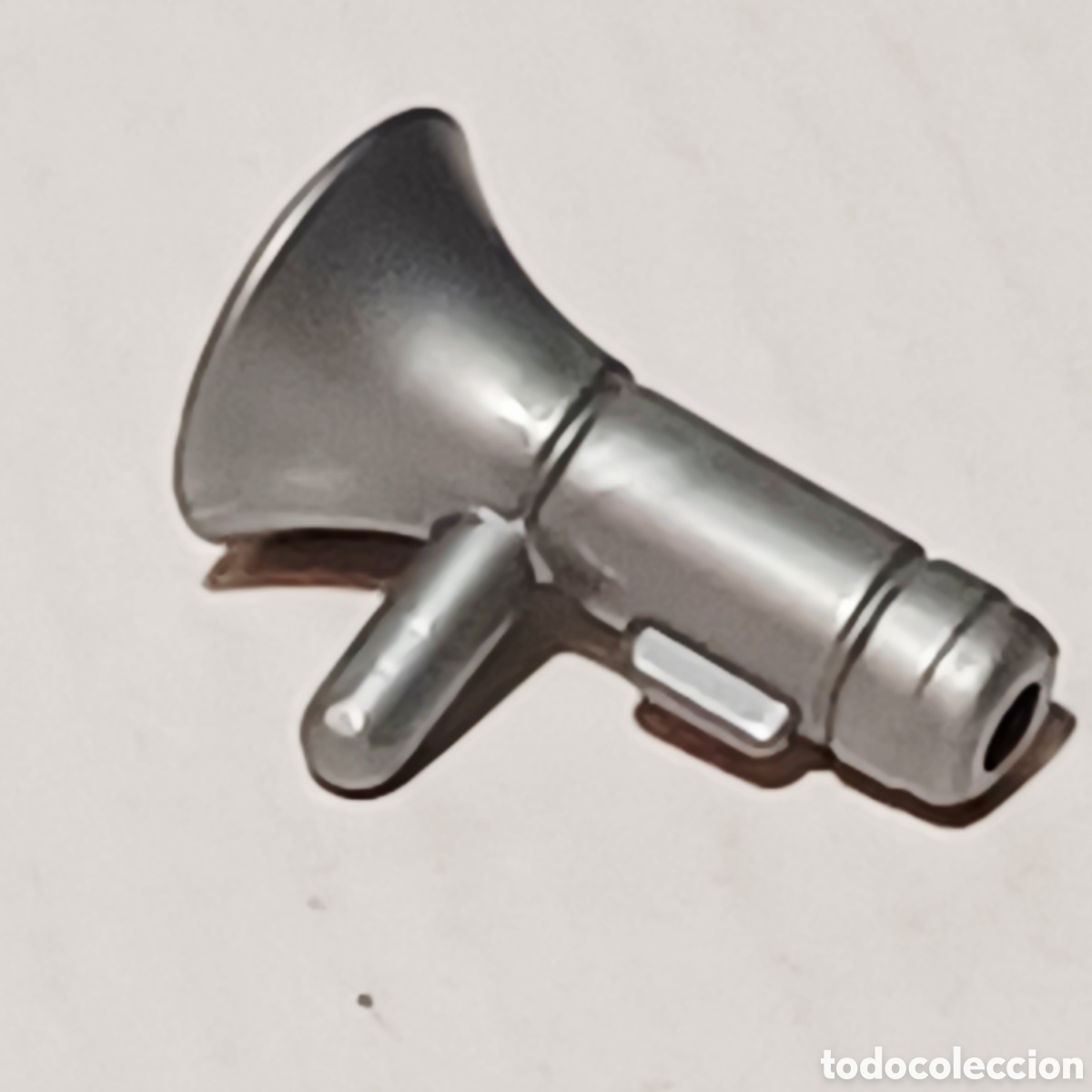 Playmobil: Pieza playmobil megafono altavoz lancha gris metalizado