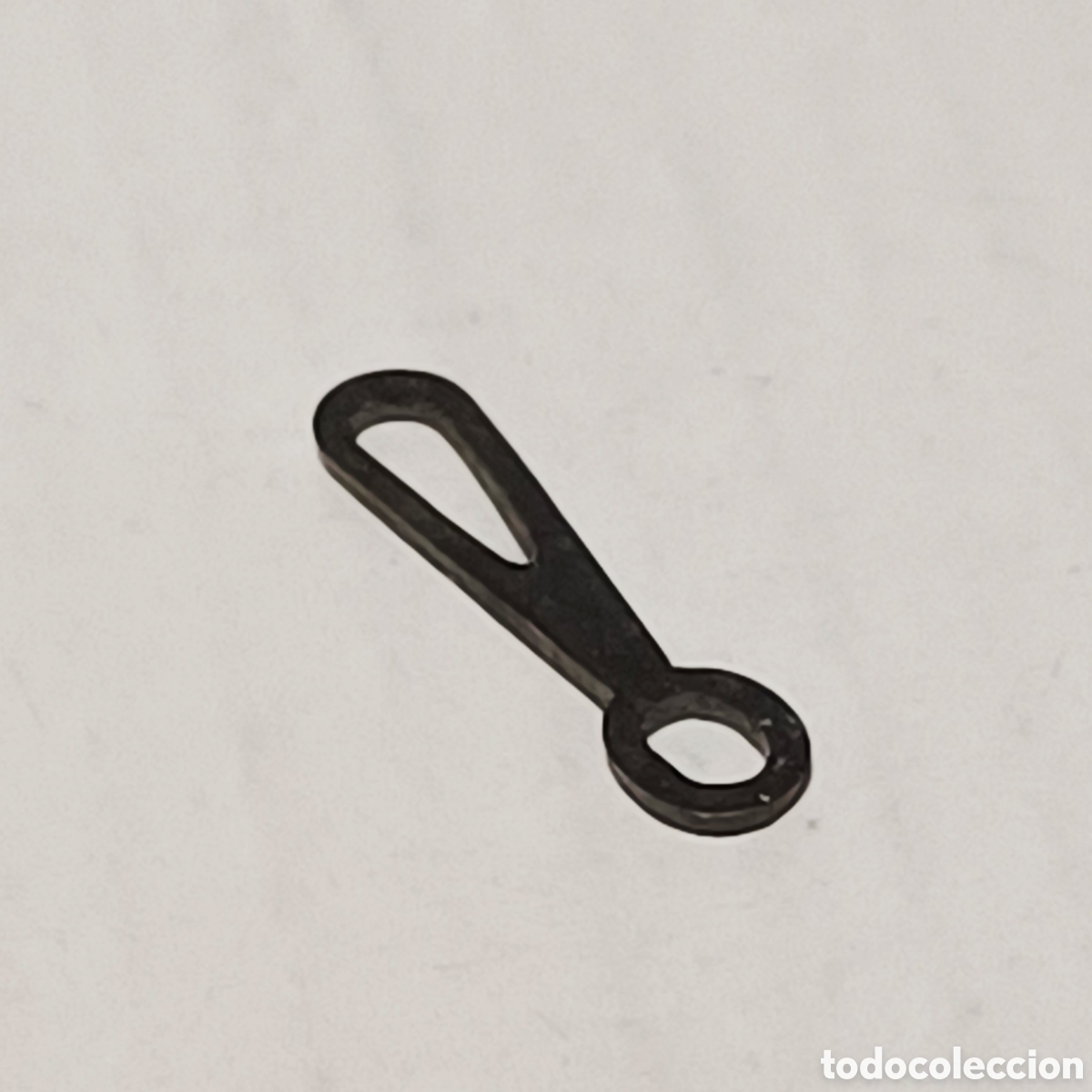 Playmobil: Pieza playmobil correa negra goma camara de mano enganche