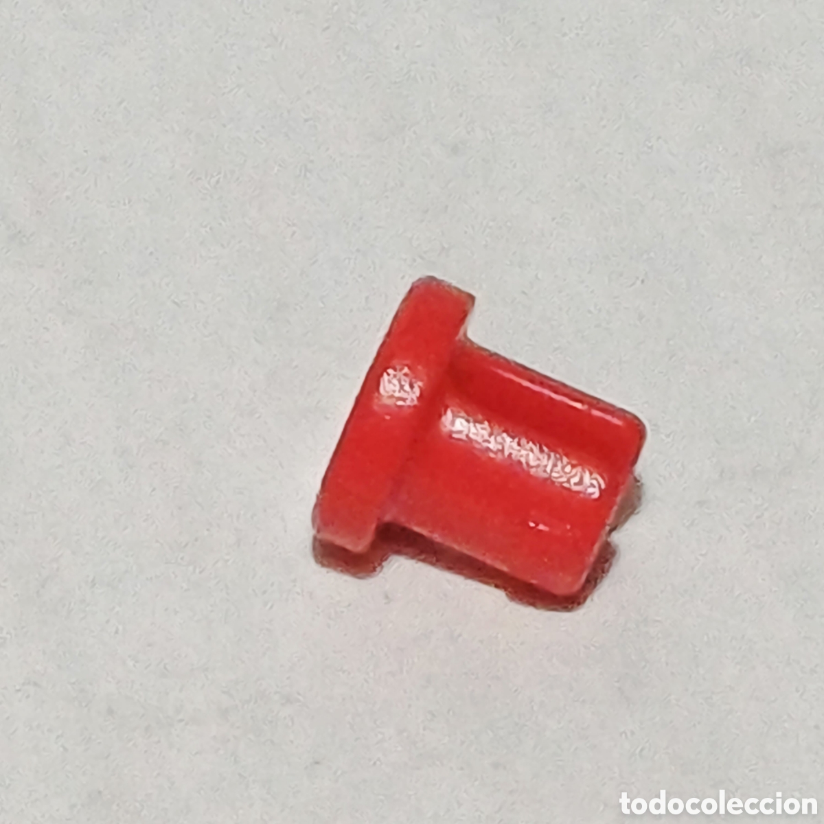Playmobil: Pieza playmobil tap&oacute;n rojo peque&ntilde;o tapa