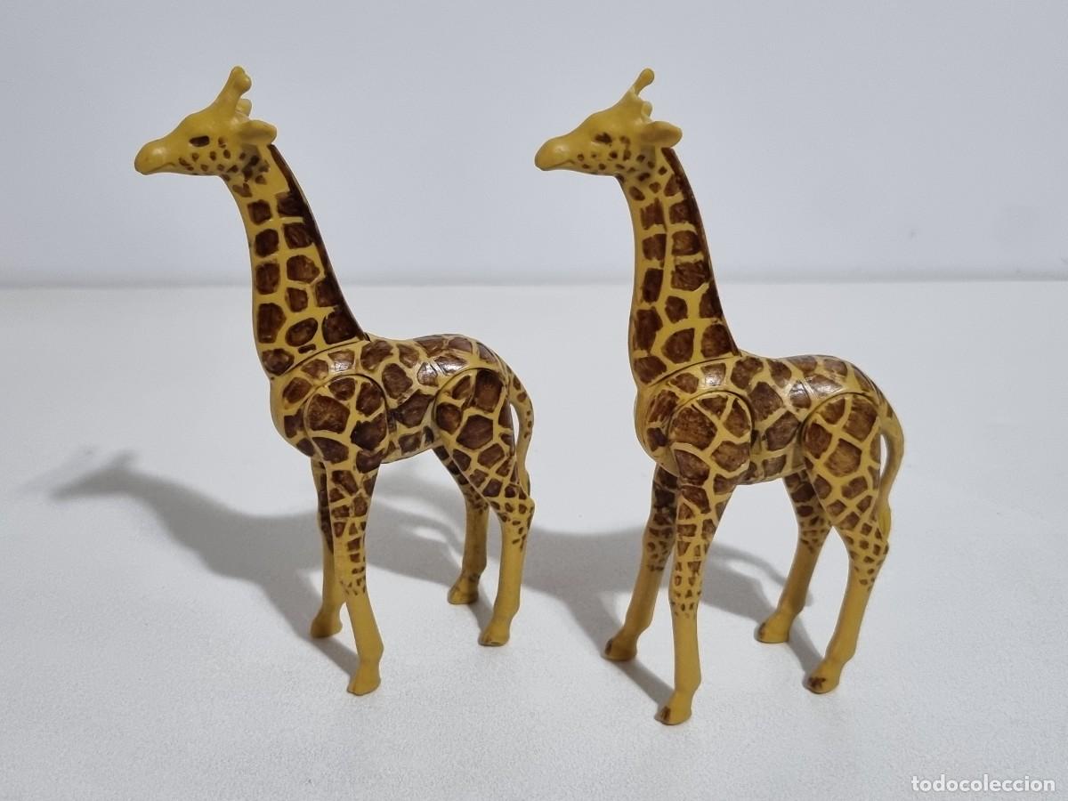 Playmobil: Playmobil 3672 Lote Jirafa Africana Africa Zoo Zoologico Color Ngorongoro Safari