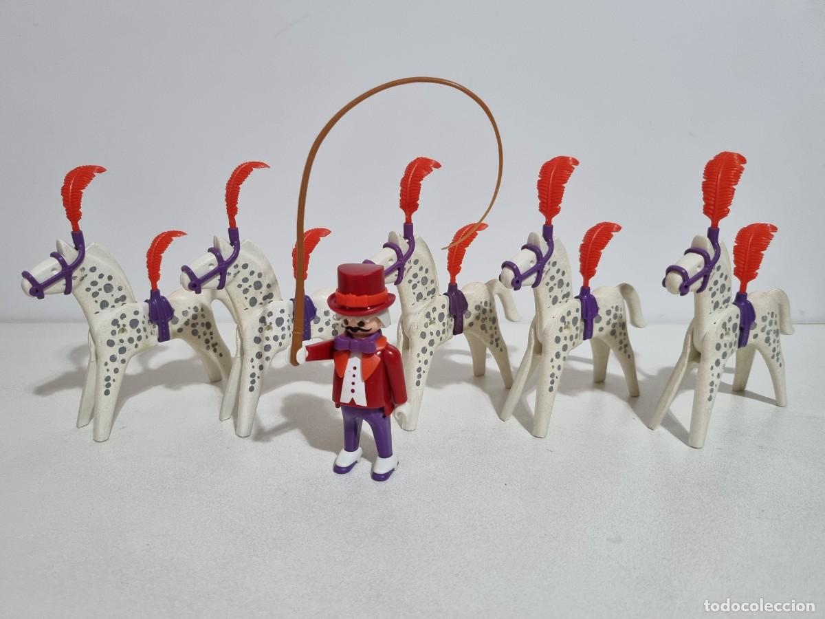 Playmobil: Playmobil 3742 Antiguo Set Domador Caballo Gala Acrobata Circo Circus Romani