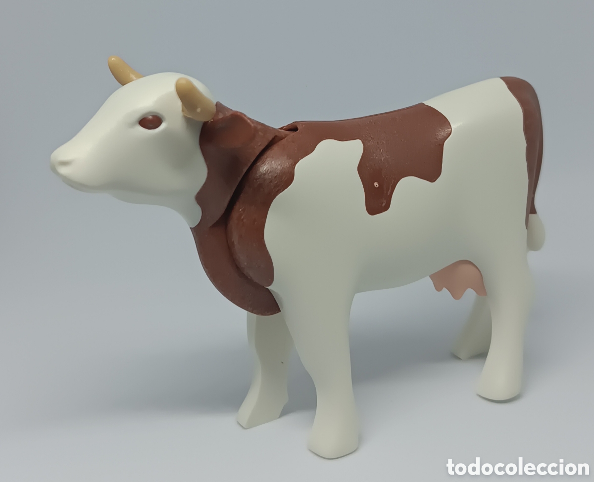 Playmobil: Playmobil Vaca Lechera Granja Belen